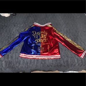 Harly Queen jacket 👑❤️💙